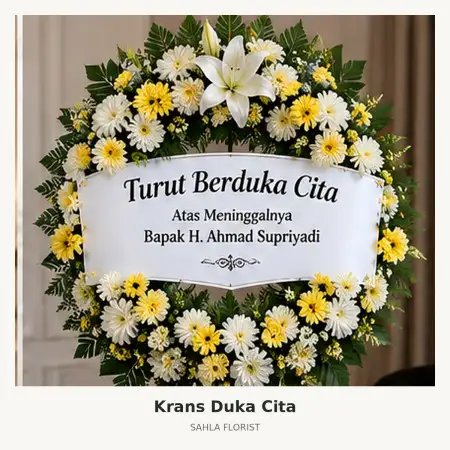 Krans Bunga Duka Dairi